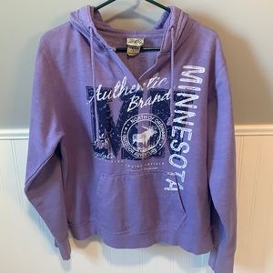 Lavender Minnesota L Hoodie